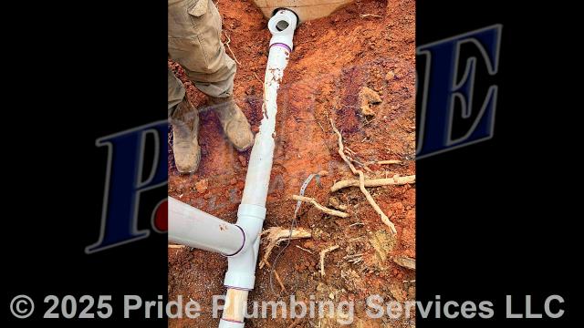 Pride Plumbing came out and 1) installed a new submersible well pump assembly (this included installing the pump, black roll piping, torque arrester, wiring, pressure tank, tank tee, well seal, 30/50 pressure switch and gauge, and charging the well tank); 2) trenched a ditch for a new black roll and PEX main water supply line from the well to the home (this included installing the pipe, fittings, and tracer wire, connecting the new water line to the well and a water line connection underneath the home, and installing a main water shut-off valve underneath the home); and 3) trenched a second ditch from the house to the septic tank; installed tracer wire and a new 4-inch PVC sewer drain line (connecting it to the main drain line underneath the home) along with proper cleanouts and fittings per code; sealed the septic tank penetration, and backfilled and tamped both ditches and spread grass seed and straw after the work had been completed.