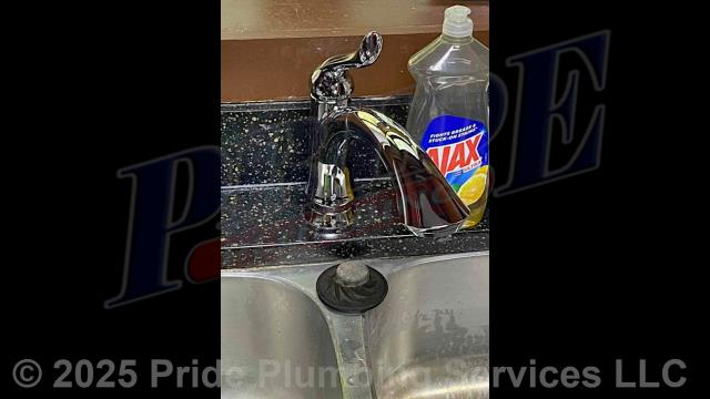 Pride Plumbing came out and performed the following work: 1) replaced a Lamosa toilet with a new Gerber Viper model (this included draining and pulling the old toilet, inspecting and cleaning the flange, replacing the toilet bowl, toilet tank, tank to bowl gasket and bolts, seat, wax ring gasket, toilet bowl bolts, toilet bowl bolt washers, toilet bowl bolt caps, and above-floor stainless steel braided water supply line); and 2) replaced a centerset kitchen sink faucet with a pulldown sprayer with a new Delta centerset model with a pulldown sprayer (this included removing the old faucet, mounting the new faucet, and replacing the hot and cold above-floor water supply lines underneath the sink with new braided stainless-steel ones). Once installed, we tested both fixtures for leaks and proper operation with no issues.