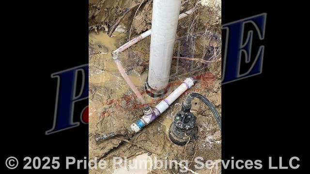 Pride Plumbing was called out for a water leak in the yard. We dug down and found a leak on a section of the PVC outside main water supply line. We cut out the faulty section of pipe and repaired it with new PVC pressure piping and fittings. We then went inside and cleared sand and debris out of all the fixtures in the building. We also pulled two wall-hung commercial urinals and replaced their diaphragms and rebuilt two Sloan flush valves. Finally, we provided a cost estimate to trench a ditch from an existing water meter to the building and replace the PVC main outside water supply line with new pressure PVC piping and fittings along with installing a new pressure reducing valve (PRV) and ball water shutoff valve at the water meter.
