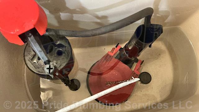 Pride Plumbing was called out for issues with phantom flushing from an American Standard toilet and a leaking bathtub drain. After inspection of the bathtub, we found that someone had used silicone underneath the bathtub's drain in an attempt to seal it, but it had deteriorated and was leaking. We removed the silicone and applied plumbers puddy in its place to fix the drain leaking issue. After inspection of the toilet, we found that its toilet tank flapper was leaking and needed to be replaced. We removed the old flapper and installed a new Lavelle 3060BP red Korky universal model. We then tested the toilet for proper operation with no further issues. We also provided a cost estimate to replace the toilet with a new Gerber Viper model.