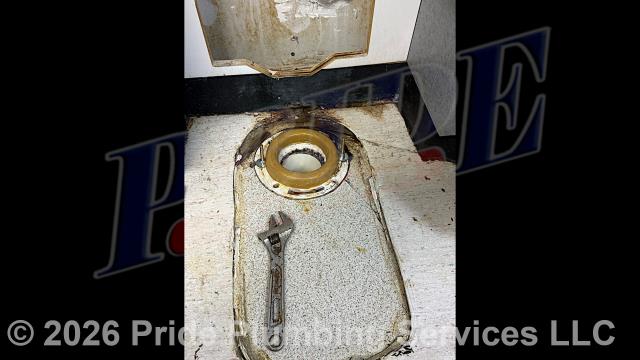 Pride Plumbing was called out for a clogged Mansfield toilet in the ICU room of the hospital. The toilet was removed for inspection, and water was run down through the drain line. However, the drain line was confirmed to be clear, with no stoppages present. It was our belief it cleared on its own before we arrived. We reset the toilet, installing a new wax ring gasket, toilet bolts, and a customer-supplied spud. After completing these tasks, the toilet was tested and was found to be operating correctly. We also provided a cost estimate to replace the toilet with a new Gerber Viper model. This would include draining and pulling the old toilet, inspecting/cleaning/replacing the flange, replacing the toilet bowl, toilet tank, flapper, water fill valve, tank to bowl gasket and bolts, seat, wax ring gasket, toilet bowl bolts, toilet bowl bolt washers, toilet bowl bolt caps, and above-floor stainless steel braided water supply line.