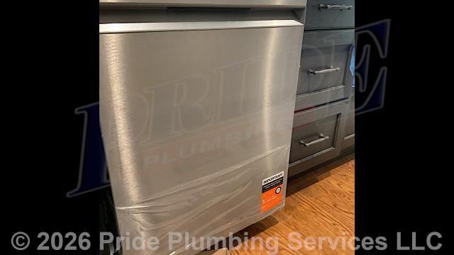 Upon arrival, Pride Plumbing began by carefully installing a customer-provided dishwasher, ensuring it was securely positioned and connected to the existing plumbing. Next, we installed a garbage disposal, making sure all connections were tight and secure, adding an air admittance valve. Following this, we installed a customer-provided kitchen sink faucet, ensuring it was properly aligned and connected. To complete the installation, we used an inch and a half trap from our truck stock, along with a glued female trap adapter and a 2x1 1/2x 2 PVC Tee. Each component was meticulously installed to ensure a seamless and functional kitchen setup.