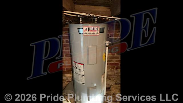 Upon arrival, Pride Plumbing identified several issues causing a lack of hot water in the home. The 40-gallon electric A.O. Smith ENS-40 water heater had caught fire, necessitating immediate attention. Additionally, the expansion tank was waterlogged and improperly strapped, which could lead to further complications. A water leak was also detected from a shut-off valve and a 90-degree fitting. We replaced the faulty water heater with a new 40-gallon electric Bradford White RE340S6-1NCWW model, installed a new expansion tank, and secured it properly. The shut-off valve and fitting were also replaced to stop the leak. After refilling the new heater, we restored power. All systems were functioning correctly, ensuring hot water availability. We also provided a cost estimate for repiping and replacing water supply lines with new PEX piping.