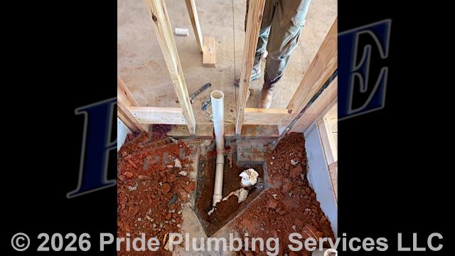 Pride Plumbing undertook a comprehensive project to install a new shower pan. The process began with the careful removal of the existing concrete in front of the toilet. We then cut and busted the concrete to create a suitable space for the new setup. A 3-inch wye was added to the main line, ensuring a secure connection. The plumbing line was skillfully routed over to the wall, following precise measurements and standards. We stubbed up a 3-inch line for the upstairs shower, preparing for future installations. Finally, the area was meticulously filled with dirt and properly tamped to ensure stability and safety, completing the project with attention to detail and quality.