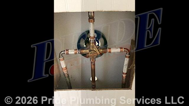 Pride Plumbing was contacted to resolve a shower valve issue. We began by accessing the area through the back side of the shower. Using PEX pipe and fittings, we installed a customer-supplied Moen shower valve. Precision was key as we ensured the valve was securely in place. Once the installation was complete, we turned the water back on and conducted a thorough inspection for leaks. Fortunately, there were none, and the shower valve operated flawlessly. To maintain accessibility for future maintenance, we installed a plastic plumbing access panel over the hole we cut in the wall. Although the customer-supplied valve is not covered under warranty, we confirmed its proper functionality. The job was completed efficiently, and the shower is now fully operational.