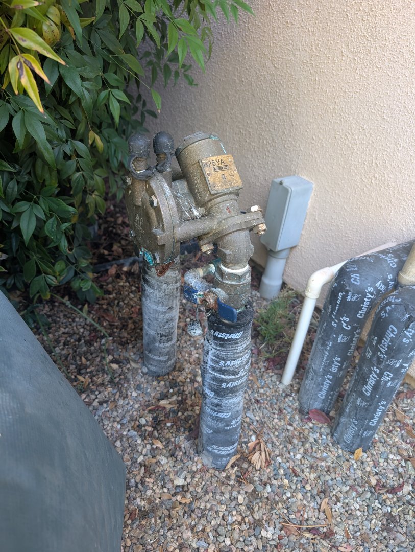 tested a febco rp backflow preventer assembly in Creston.