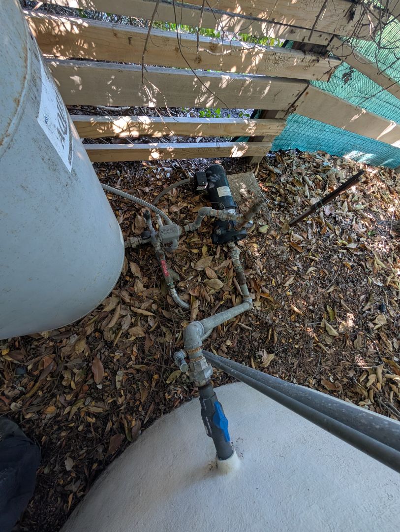 inspected and diagnosed a booster pump in San Luis Obispo. 