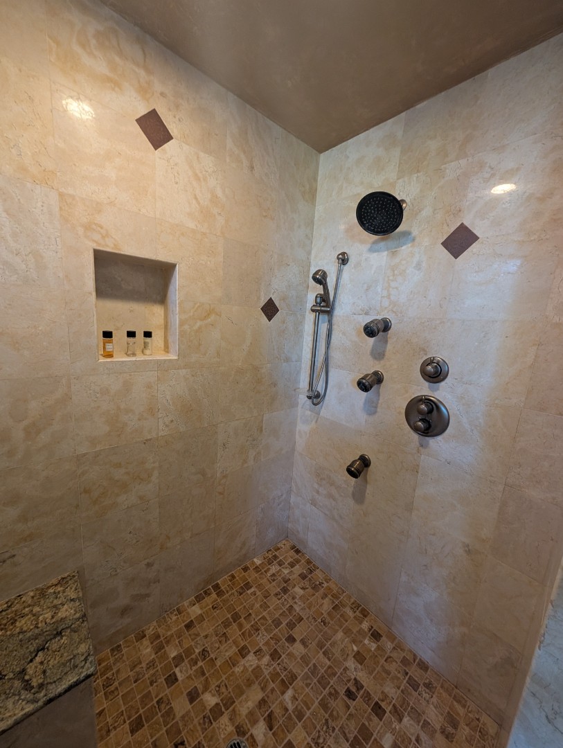 Serviced and repaired a discontinued Kohler thermostatic shower valve in Paso Robles at a vacation rental.  