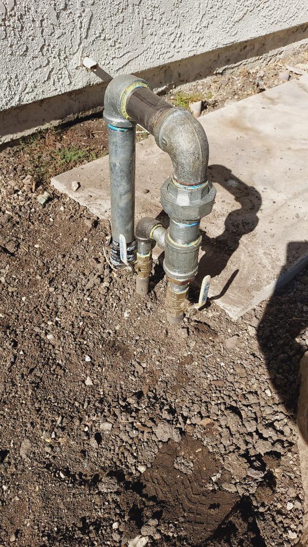 Rebuilt gas system manifold