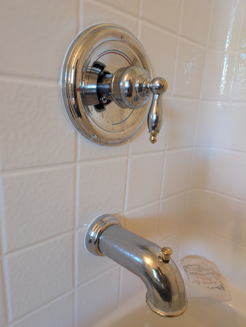 repaired a Moen tub spout diverter in Paso Robles.