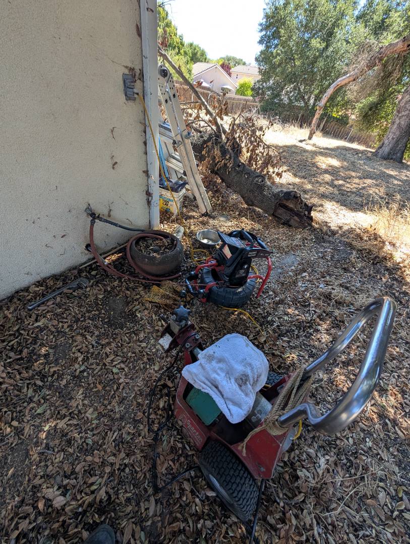 cleared a washing machine laundry stoppage in Atascadero.