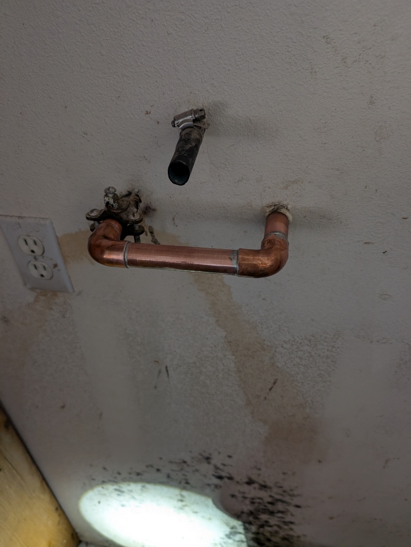 Repaired a leak at a water softener loop in Paso Robles.  