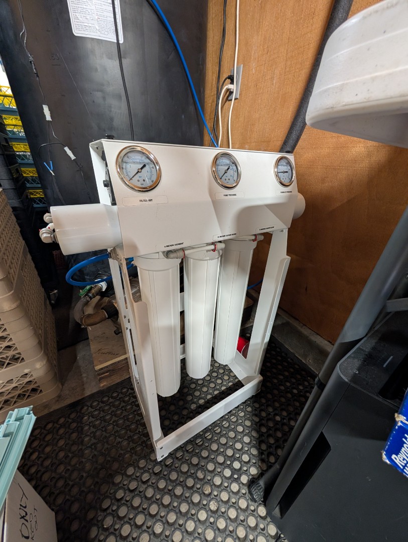 inspected a leaking sink and commercial reverse osmosis system at a winery in Templeton. inspected a leaking sink and commercial reverse osmosis system at a winery in Templeton.