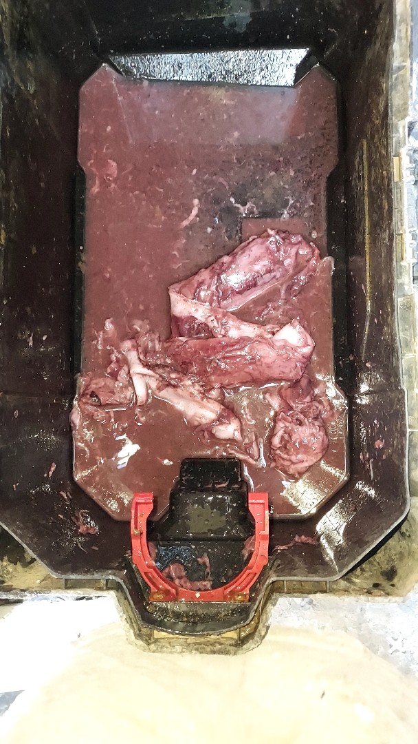 Substantial debris removal from drain