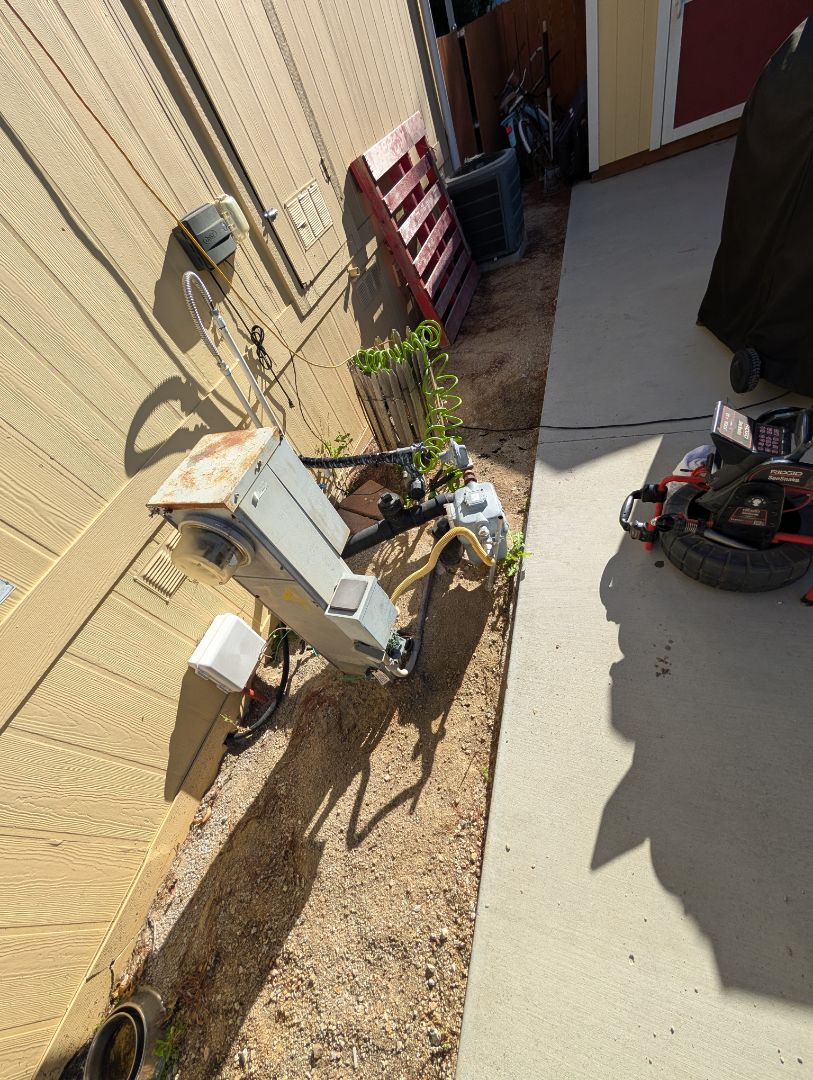 provided an estimate for a sewer line repair at a mobile home park in Paso Robles.  