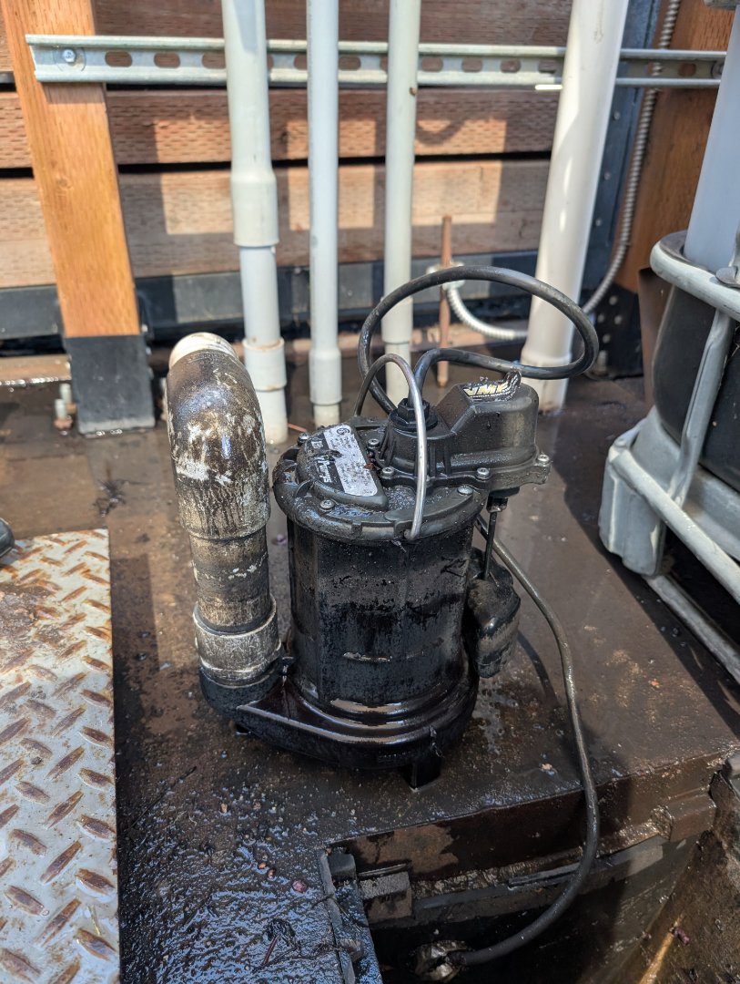 inspected a dewatering pump at a winery in Paso Robles.  