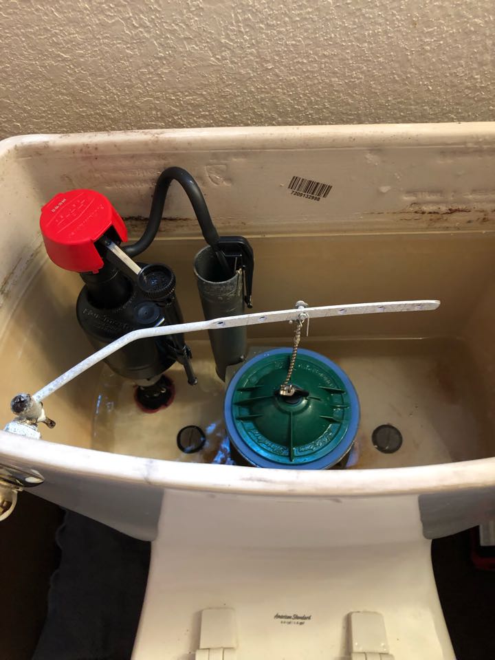 Toilet tank rebuild