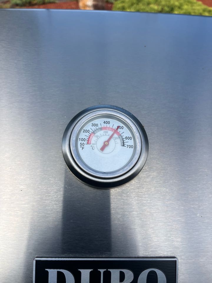 I arrived at the job to find the gas regulator on the outside barbecue was bad. We installed a customer supplied gas regulator and tested the unit up to 500°. Everything is working great. We also did a bubble test to make sure there were no leaks another happy customer.
