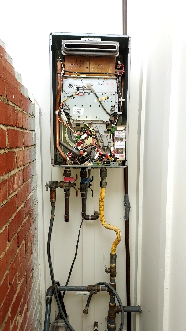 Replaced failed flame rods on Rinnai rl-94