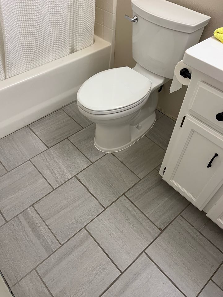 Arrived at the job to find a toilet plant that was too low. We added stackable toilet flanges to raise the height then we install the toilet there is no leaks and yet another satisfied customer Arrived at the job to find a toilet plant that was too low. We added stackable toilet flanges to raise the height then we install the toilet there is no leaks and yet another satisfied customer