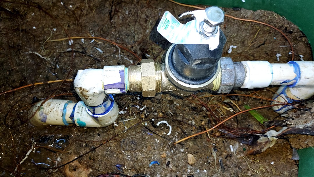 Replace 3/4 in prv in irrigation box