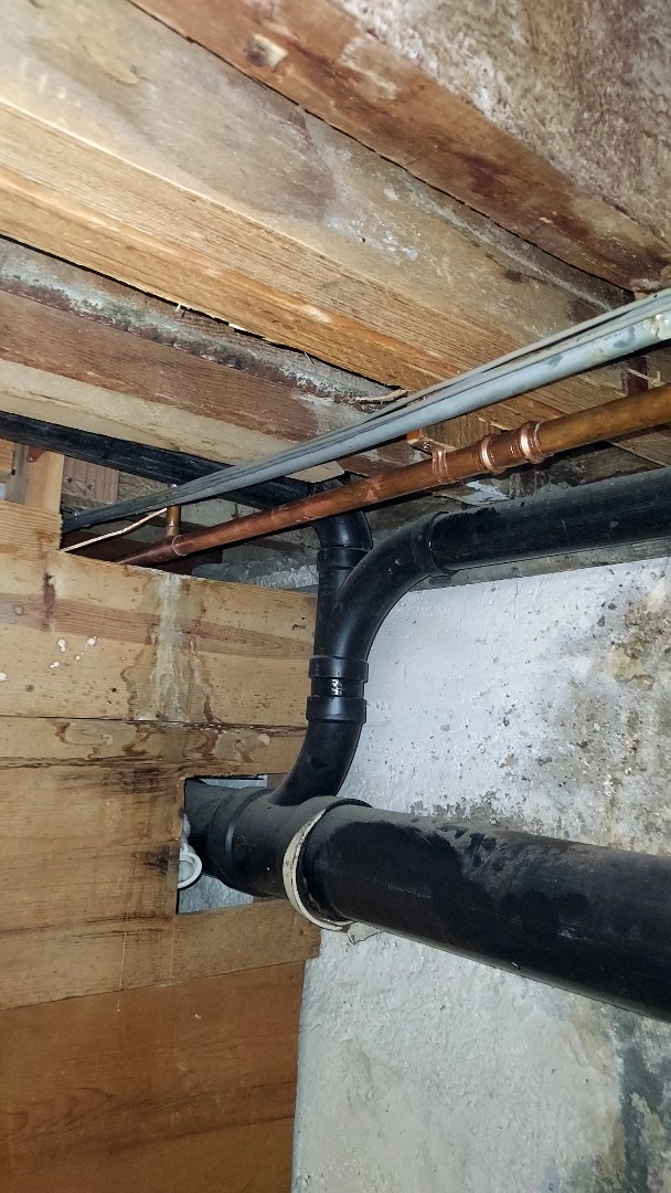 3/4 copper main line repair on t