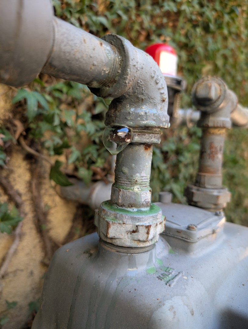 Repaired a gas leak near the gas meter in San Luis Obispo. 