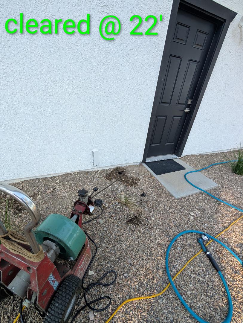 cleared a kitchen sink stoppage at a short term vacation rental property in Paso Robles.