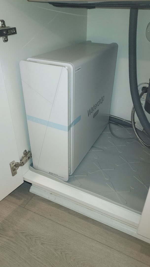 Installation of new customer supplied water drop RO system