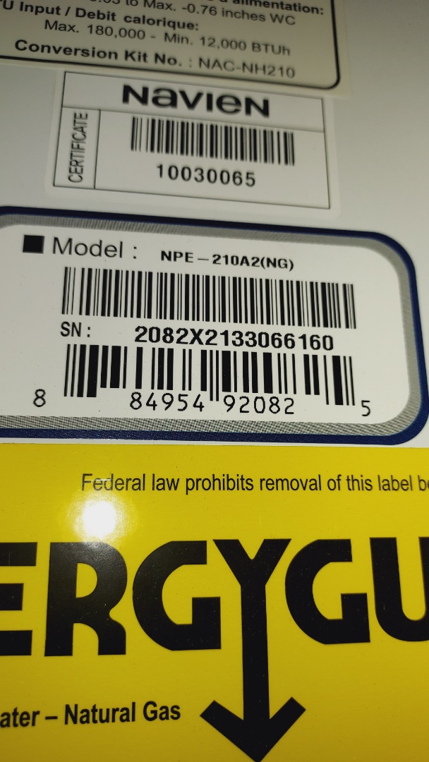 Mainline stoppage and Navien npe 210a 2 service flush and descale