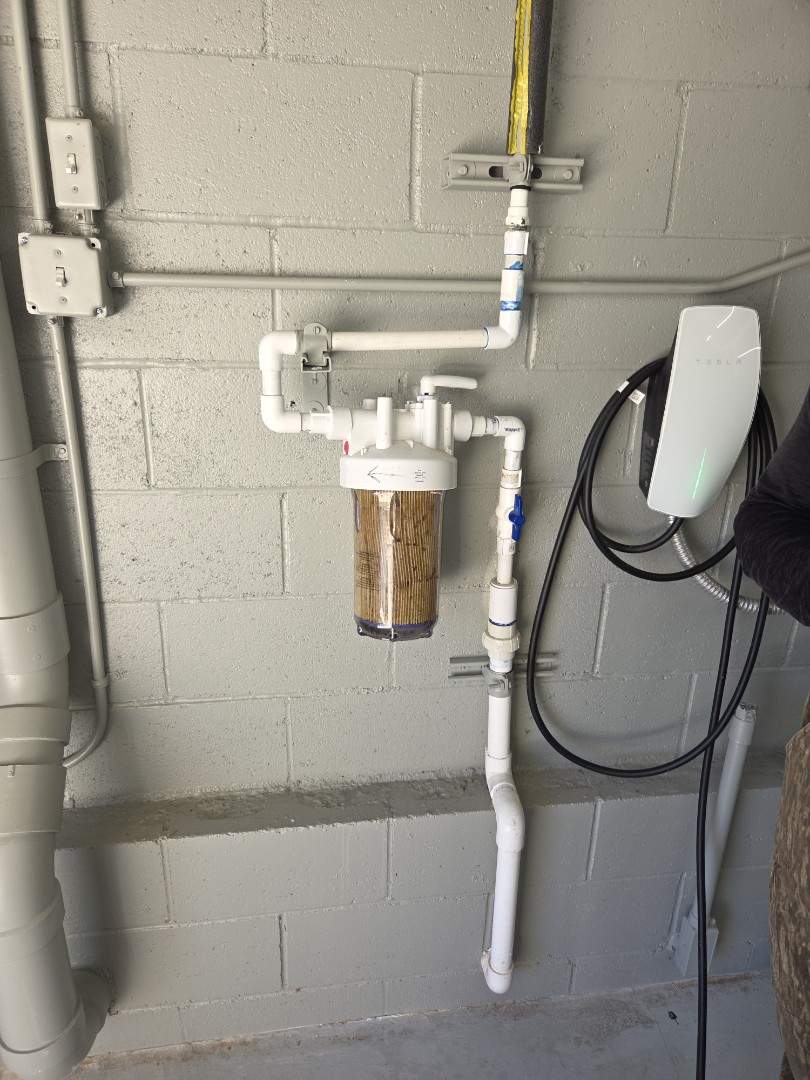 Estimate and small repairs for sewer gas smell issues and Future whole house filter rebuild