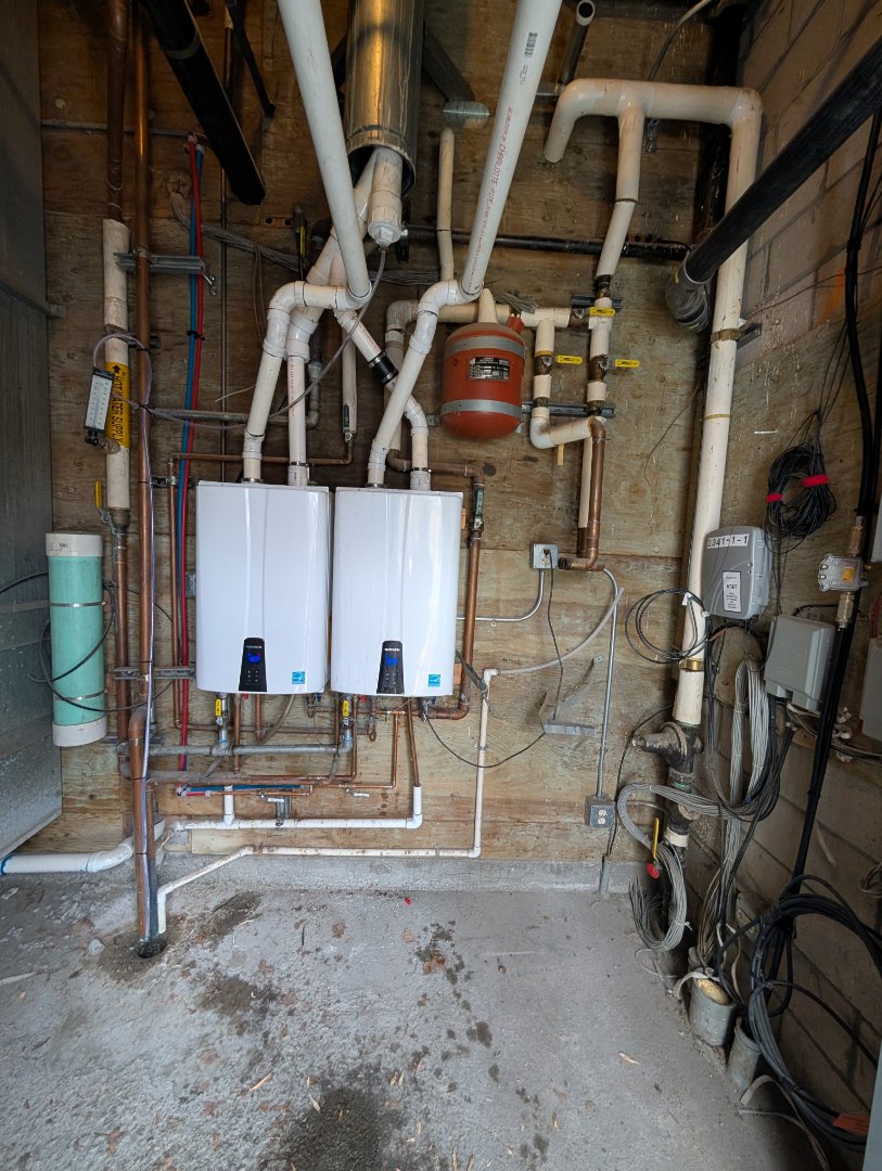 Repaired two Navien NPE240a tankless water heaters in Paso Robles.  