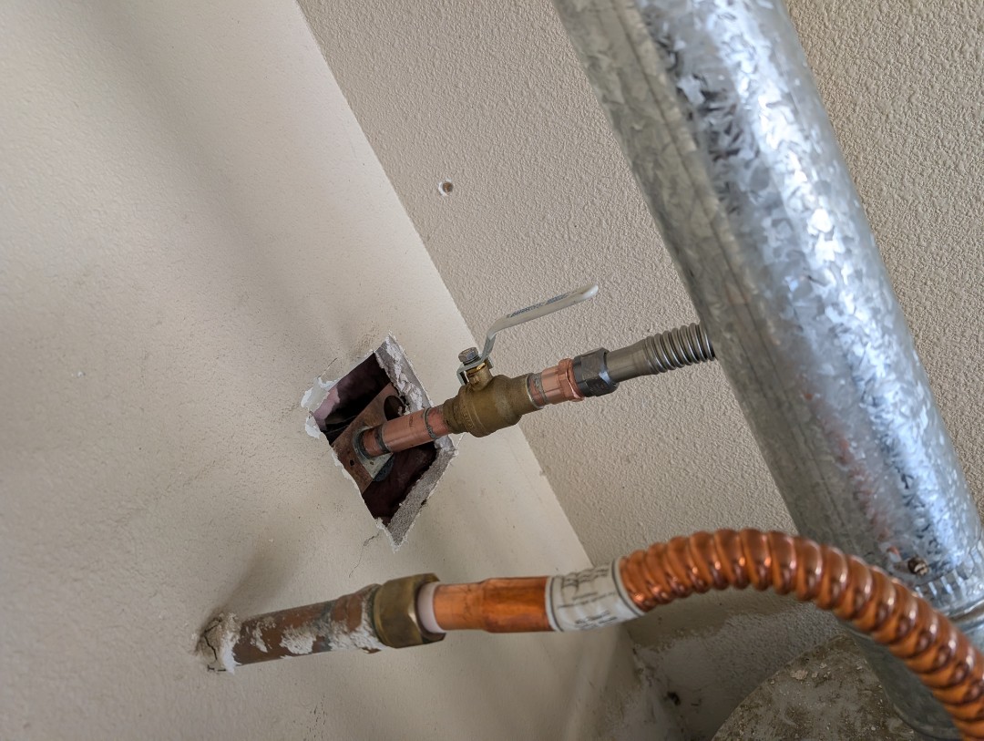 replaced a broken ball valve at a 40 gallon natural gas water heater in Paso Robles.  