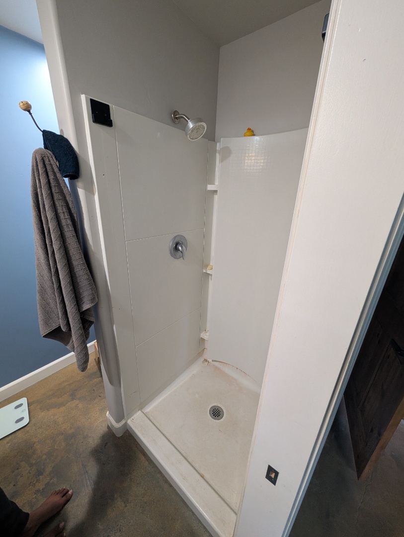 provided an estimate for a new shower enclosure in Atascadero.