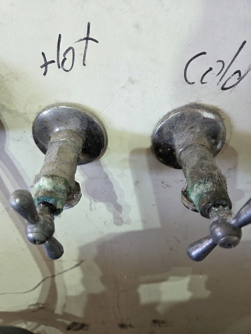 Service water heater replaced laundry bibs and some additional safety repairs