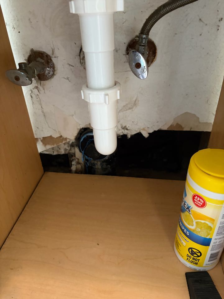 Arrived at the job to find a inch and a half PVC P-trap leaking. We pulled the All trap and installed a new one. The faucet was tested with the drain line. There is no leaks at the laboratory sink.