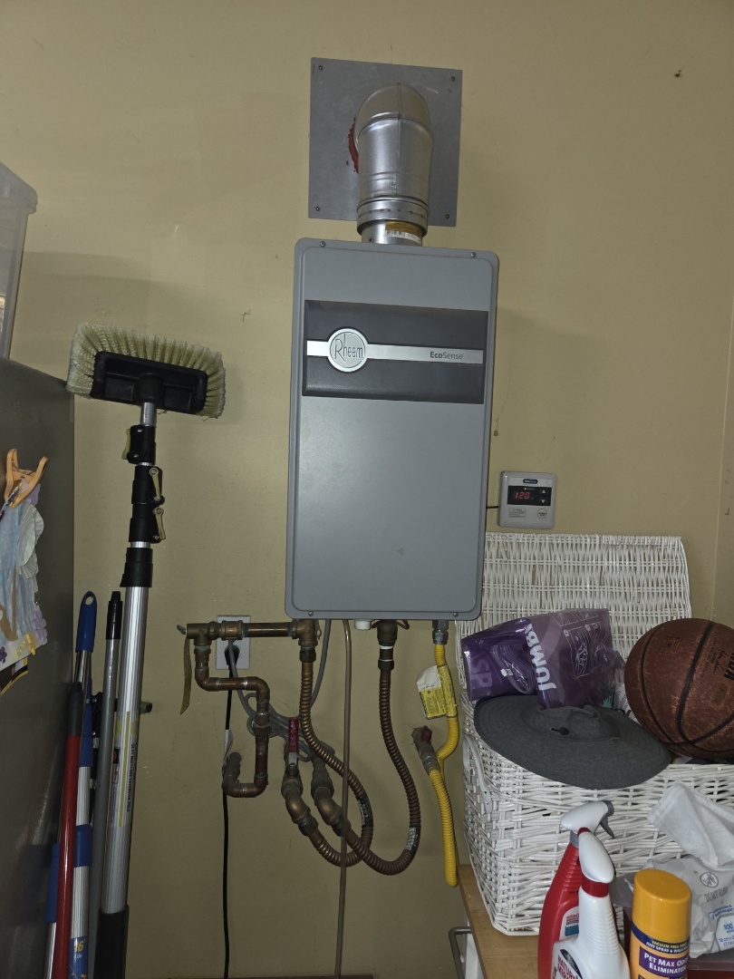 Estimate for navien 240a2 tankless install replacing rheem eco-sense