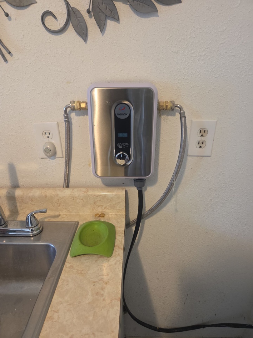 Estimate for furnish and install or customer supplied tankless install recommended navien 180 S2