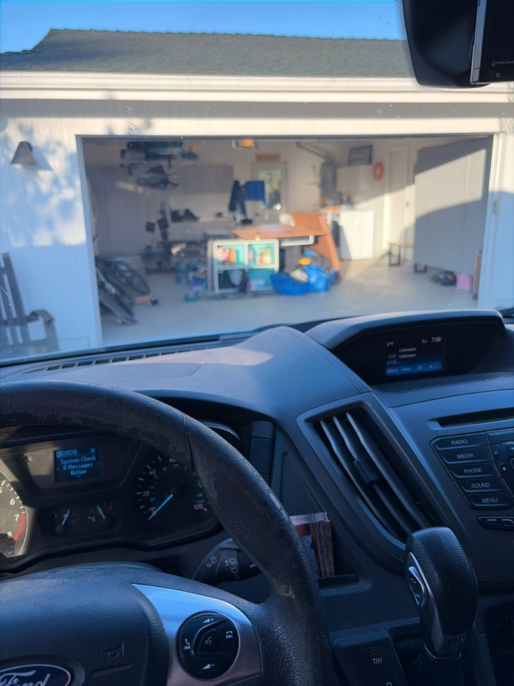 Arriving at a job to give an estimate on a new shower install