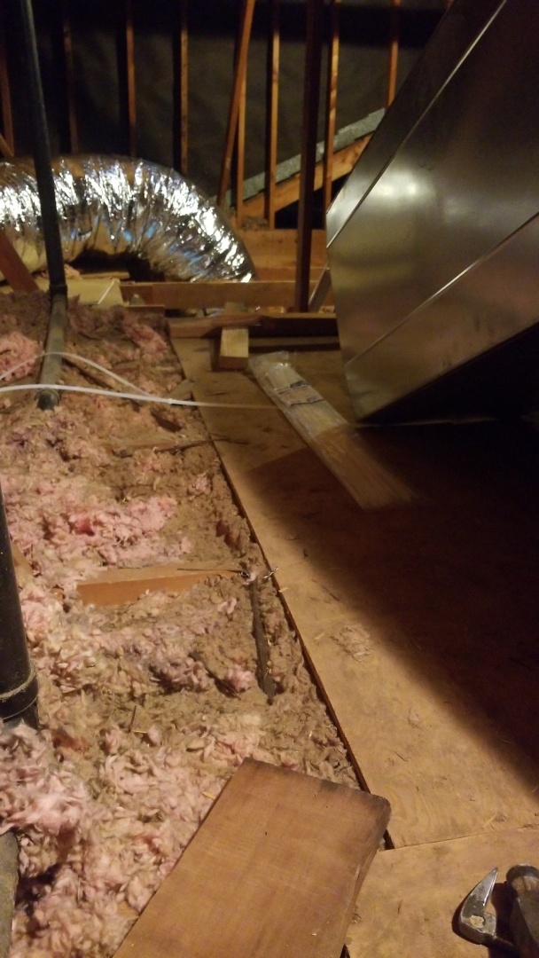 Walnut Creek, CA - Installing custom duct work Walnut Creek, CA - Installing custom duct work