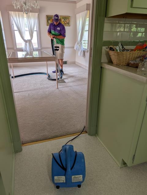 We cleaned all of the carpeted floors floors, removing dust from recent jackhammering done in the basement. The customer was thrilled with our service, highly recommended by lots of local people from a social media group. She plans to refer us to friends and family.