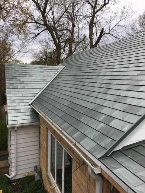 Roseville, MN - New Millennium Tile Roof. Roseville, MN - New Millennium Tile Roof.