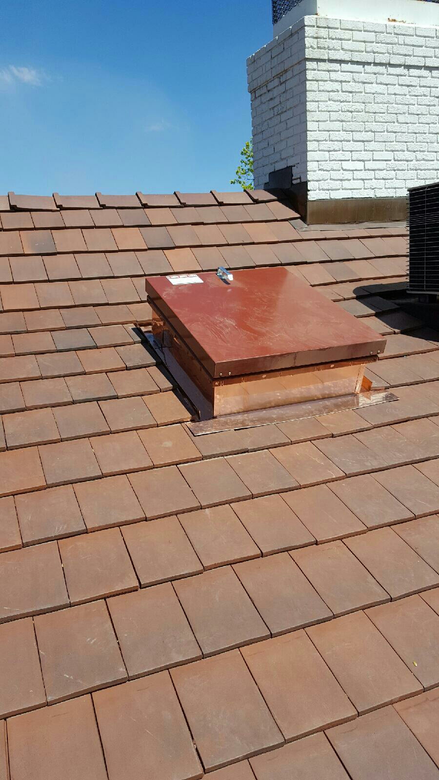 Saint Paul, MN - Framing and installing a Babcock roof hatch Saint Paul, MN - Framing and installing a Babcock roof hatch