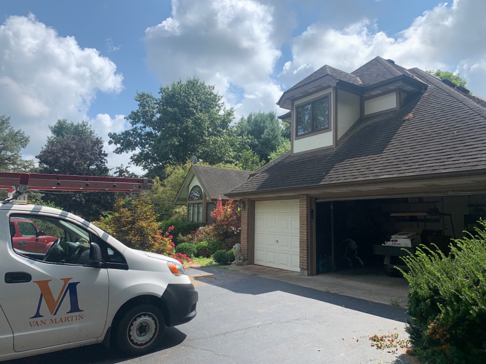 Metal roof replacement estimate in Yellow Springs, Ohio.