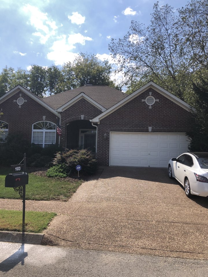 We’re here to inspect for roof damage We’re here to inspect for roof damage