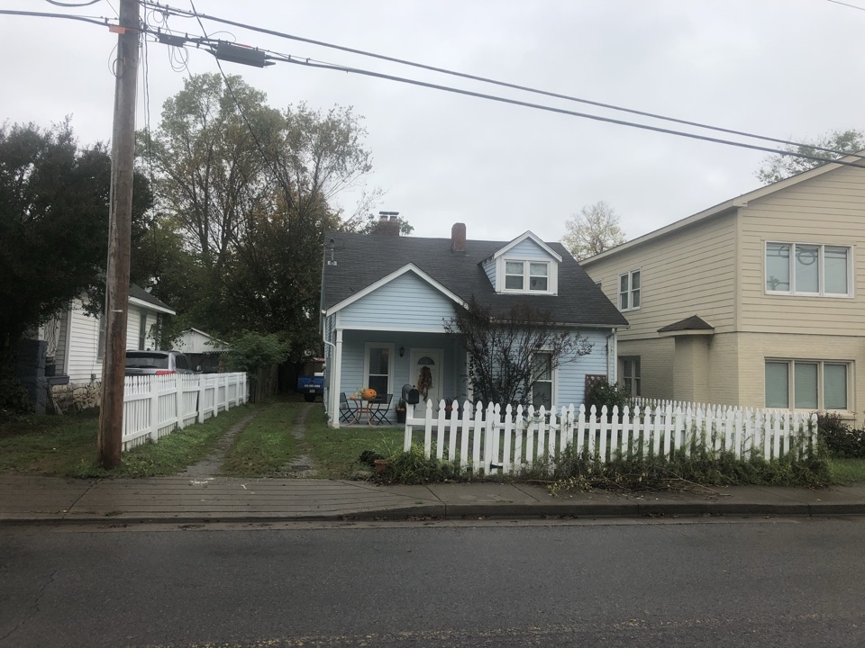 Rainy roof inspection in Franklin. Rainy roof inspection in Franklin.