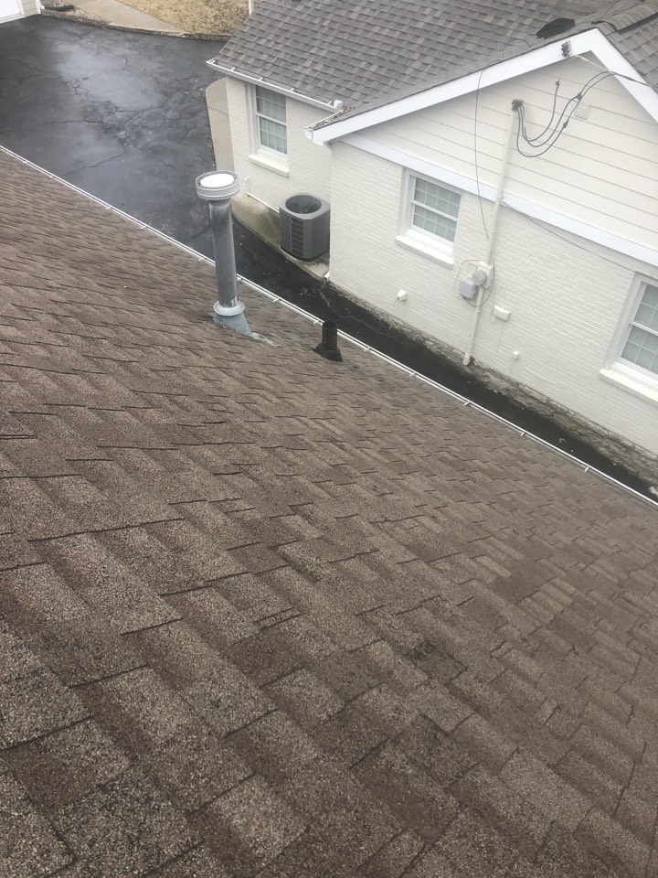 Last Roof inspection before winter sets in. Last Roof inspection before winter sets in.
