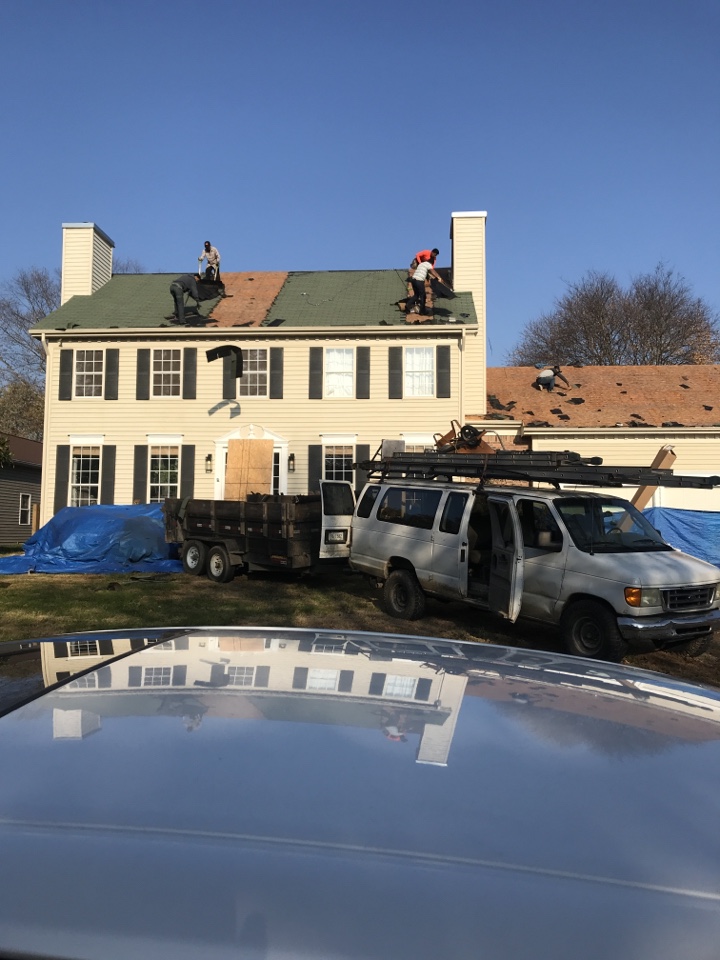 Goodbye green roof! Music City Roofers beautifying middle Tennessee one roof at a time! Goodbye green roof! Music City Roofers beautifying middle Tennessee one roof at a time!