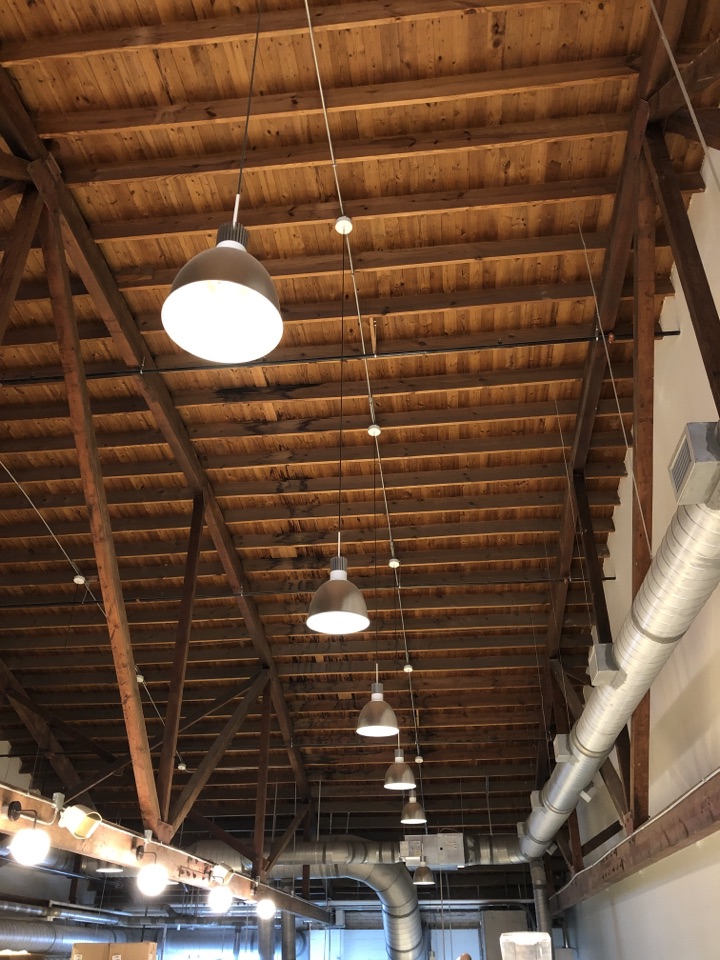 Talk about a cool roof. Spending some time in the barrel building. We love the look of this roof Talk about a cool roof. Spending some time in the barrel building. We love the look of this roof