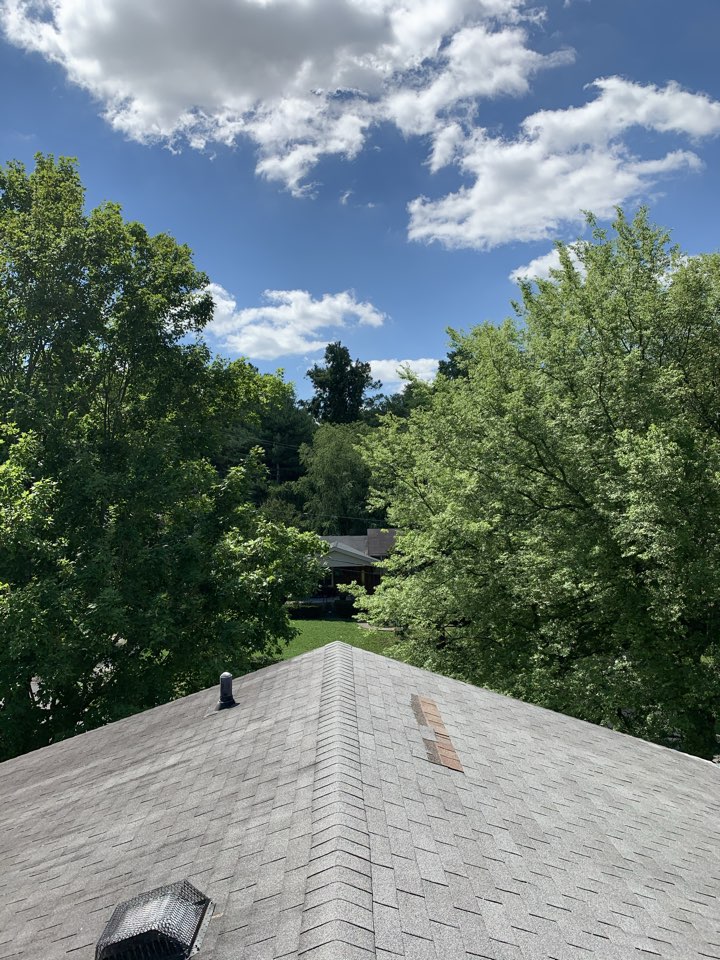 Great day for a roof inspection. The weather is amazing. In Hermitage. Great day for a roof inspection. The weather is amazing. In Hermitage.